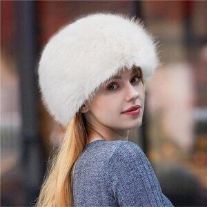 Luxury Faux Fur Cossack Hat | Women’s Russian Style Winter Hat